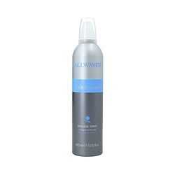 ALLWAVES HAIR MOUSSE SPRAY POUR CHEVEUX VOLUMINEUX 400ML