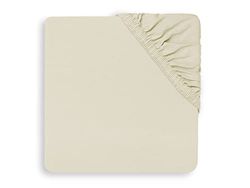 Hoeslaken jersey boxmatras 75x95cm ivory