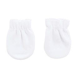 cambrass Unisex, rękawiczki, 6393, rozm. noworodków (rozmiar producenta: One Size), białe (Blanc)