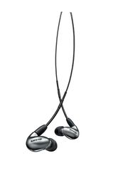 Shure SE846 PRO Gen 2 Przewodowe słuchawki izolujące dźwięk, bezpieczne słuchawki douszne, wysokiej klasy profesjonalny dźwięk, 4 sterowniki Hi-Def, ulepszone filtry dźwięku, trwała jakość, szare