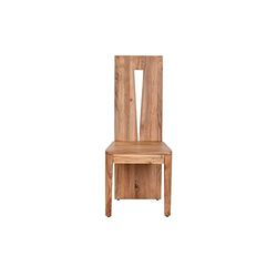 DKD Home Decor Eetkamerstoel, acaciahout, standaard