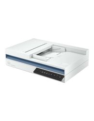 HP Scanjet Pro 3600 F1 20G06A, Scanner a Superficie Piana, ADF che Scansiona Fronte/Retro in un solo passaggio, Rendimento Medio di 3.000 Pagine al Giorno, Risoluzione fino a 1200 dpi, USB, Bianco