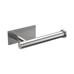 Ibergrif MK34052 Portarrollos Baño Autoadhesivo, Soporte Colgador, Acero Inoxidable, Gris