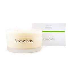 Aromaworks Inspire 3 Wick Candle | Creëert een kalme verbeterende sfeer | Geeft een gevoel van geluk | Natuurlijk Geurend | 100% pure etherische oliën | 14,5 oz