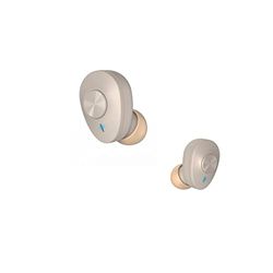 Hama Freedom Buddy - Auriculares inalámbricos con Bluetooth, Color Beige