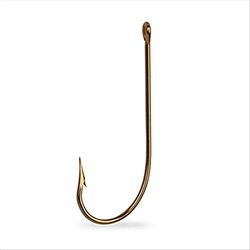 Mustad 3366 Classic Sproat grote ringhaak, 100 stuks