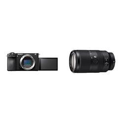 Sony Alpha 6700 Fotocamera mirrorless APS-C (autofocus basato sull'intelligenza artificiale, stabilizzazione d'immagine a 5 assi) + SEL70350G