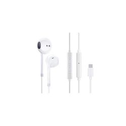 APM France, 600319, USB-C in-ear hoofdtelefoon met afstandsbediening, wit