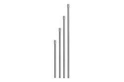 RIEGLER 114447-29.150-S - Tubo alargador sin boquilla, recto, 150 mm, aluminio, 1 unidad