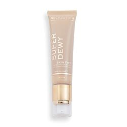 Makeup Revolution Superdewy Tinted Moisturiser, Light Coverage, Dewy Finish, Medium, 55ml