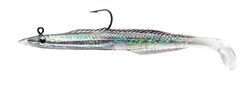 Berkley PowerBait Sand Eel; esca morbida pronta da pescare per i pescatori di predatori d'acqua salata; imitazione di anguilla profumata PowerBait per spigola, merluzzo e merluzzo, 10 cm, blu