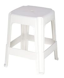 Tramontina Tabouret ICARAI en Plastique Robuste, Tabouret de Salle de Bain, Charge maximale de 110 kg, Hauteur 45 cm