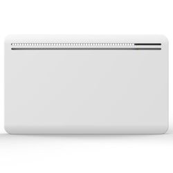 Kalia Elektrische radiator met droge traagheid, keramiek, lcd-display, 1500 W, POWELL, NF-standaard, wit, 82 x 9 x 50 cm