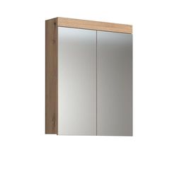 trendteam smart living - Spiegelkast - Bad - Amanda - Opbouwmaat (BxHxD) 60 x 77 x 17 cm - Kleur eiken - 139340592