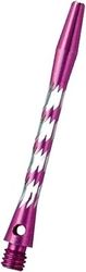 Bull's Shaft Minor Dartshafts, set van 3, type: 55504 - medium - roze