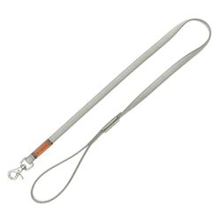 Trixie BE - Cordino in pelle NORDIC, XS: 1,20 m/15 mm, grigio chiaro, pelle