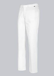 BP 1672 558 unisex broek van duurzaam gemengd weefsel wit, maat XL