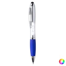 BigBuy Tech 145845 Penna con Pennino e LED, Blu