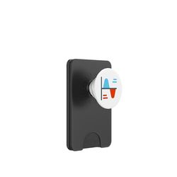 Curva de campana de función gaussiana PopSockets PopWallet para MagSafe