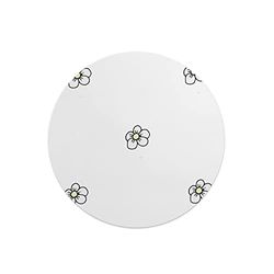 Questo Casa, Round Digital Printed Mouse Pad, Non-Slip Base, for Office and Home, Diameter:22cm