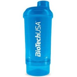 BioTech Wave+ Compact Shaker, 500 ml, Bleu - 300 g