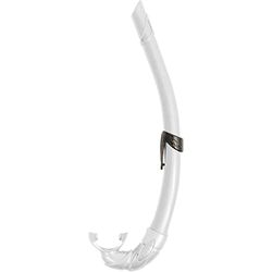 Cressi Corsica Tuba Plongée Mixte Adulte, Blanc, Uni