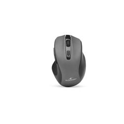 Bluestork M-WL-OFF75 - Wireless Mouse Dual Connection: Bluetooth & USB 2.4 GHz - Wireless Rechargeable, Ambidextrous, Ergonomic - Silent for PC/Mac - New (Grey)