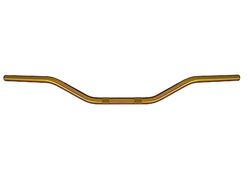 Guidon Accossato or en aluminium pour gaz gaz TXT Rookie de 2002 à 2003, diamètre 22 mm, hauteur basse