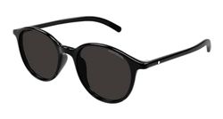 Montblanc MB0326SA Zonnebril, heren, gerecycled, meerkleurig, eenheidsmaat