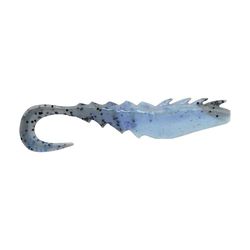 Berkley Gulp! Nemesis Prawn Curl Tail; esca morbida da pesca in acqua salata per predatori; massima dispersione del profumo; perfetto per il jigging e il recupero lento, 12,5 cm, pollo nucleare
