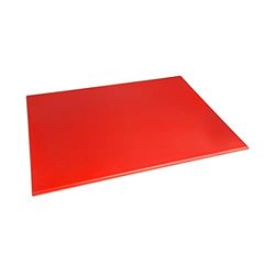 Hygiplas J011 grandes de alta densidad Tabla de cortar, rojo