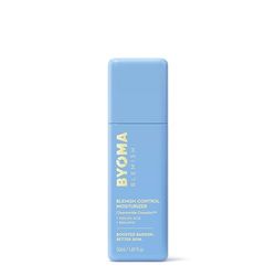 BYOMA Blemish Control Moisturiser (50ml) Ultra Lightweight and Oil Free for Acne-Prone Skin, with Salicylic Acid to Help Clear Breakouts and Reduce Post-Blemish Marks for Smoother, Healthier Skin