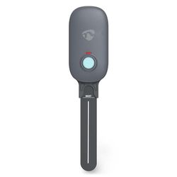 Nedis BTSM1GY SmartLife - Misuratore di umidità per pavimento, Bluetooth, IP55-0-100%, Android/IOS