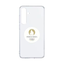 SAMSUNG Coque Transparente G S24+ 'Flamme Paris 2024'
