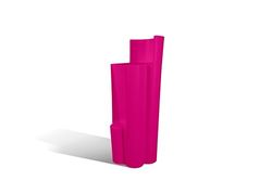 Kloris Bach Tabouret Bar Haut Résine Violet Fuchsia