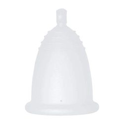 MeLuna Classic copo masculino, bola, transparente, tamanho XL, 1 unidade
