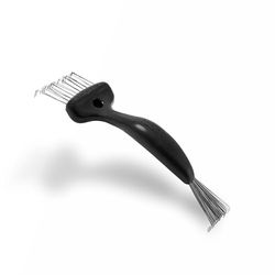 Olivia Garden Brush Cleaner - Zwart - Moeiteloze Reiniging, Gerecyclede Materialen, Perfect voor alle Maten Haarborstels
