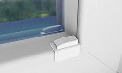 K-home Pleated Adhesive Backing, White, 3 x 2,5 x 1