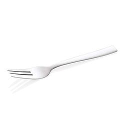 WAS Hamburg 604 000 Cakevorken Chroom Nikkel Staal Lengte 15 cm Hoogte 2 cm Pack van 12