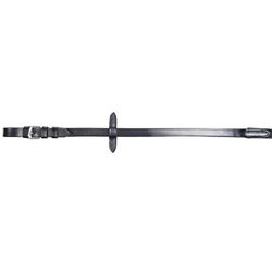 HKM Lea teugel van riem, bruin, warmbloed, maat