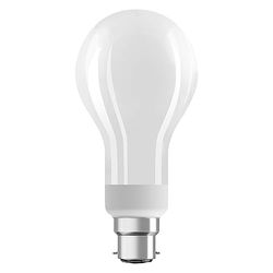 OSRAM Lampada LED Classic LED LED A150 per base B22D, forma della pera, vetro Matt, 2452 lumen, bianco freddo, 4000k, sostituzione per lampadine convenzionali da 150 W, non dimmerabile, 1 pacco