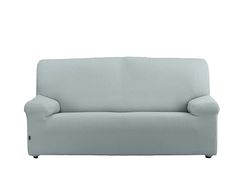 Estoralis | Java | Housse de canapé | Tissu Super élastique C/ 04 Bleu | pour canapé 3 Places de 170 à 220 cm. | Protecteur de qualité | Adaptable à Tous Types de canapés
