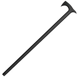 Cold Steel Axe Head Cane volwassenen, uniseks, zwart, 965 mm