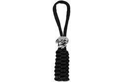 Böker Plus Lanyard - Cordão para chaves com design de caveira, preto