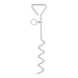 Piquet d'attache d'extérieur pour Animaux Milestone - Acier, 40 cm