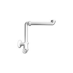 Solido 9003076003976, Sifão para móveis que economiza espaço, branco, 5/4 x 30 mm