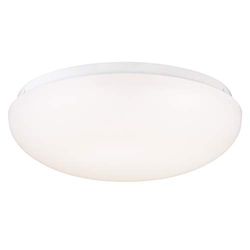 64011 28 cm dimbare led-plafondlamp voor binnen, wit oppervlak met wit acrylglas scherm