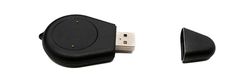 System-S USB 2.0 adapter, laddningsstation för Honor Watch GS4, smartklockkabel i svart