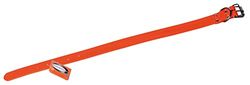 JANUEL - Biothane Biogold hondenhalsband, lengte 55 cm x breedte 25 mm, oranje