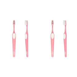 TEPE Brosse à Dents Suprême éco-responsable, avec brins doux sur deux niveaux (Lot de 2)